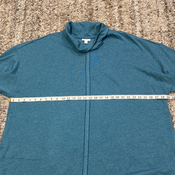 Pure J Jill turtleneck drop shoulder oversize top size 2X - Picture 9 of 9